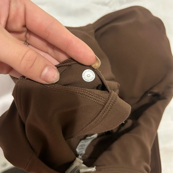 lulu lemon brown align tank - Picture 5 of 5